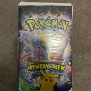 Pokemon The First Movie VHS - Colorful Cover
